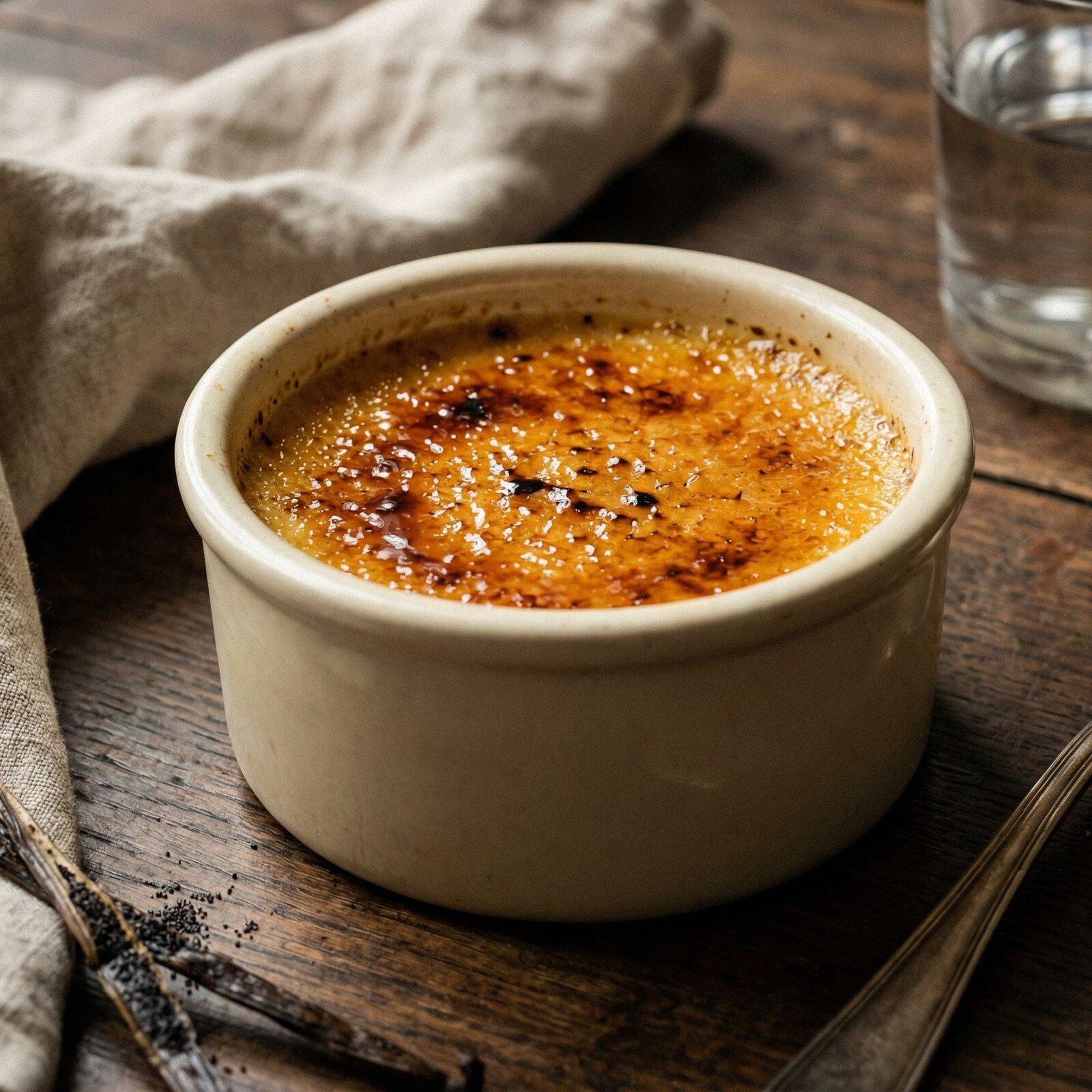 Crème brûlée à la lavande