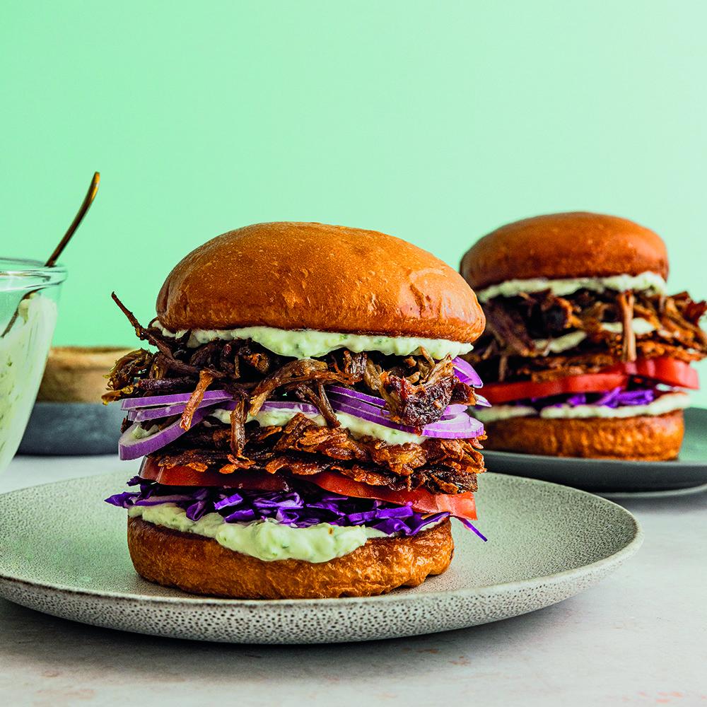 Burger Le Magneau à l’effiloché d’agneau